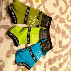3pair of Victoria Secret PINK socks